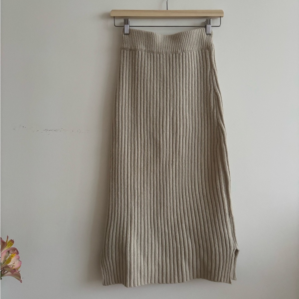 Cozy Cream Ribbed Sweater Set - Picture 12 of 14